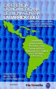 Experiencia Latinoamericana de lucha contra la Barrick Gold