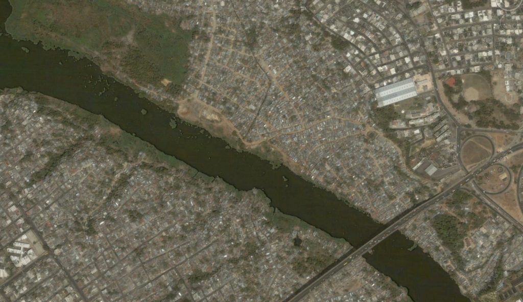 Río Ozama, marzo 2003